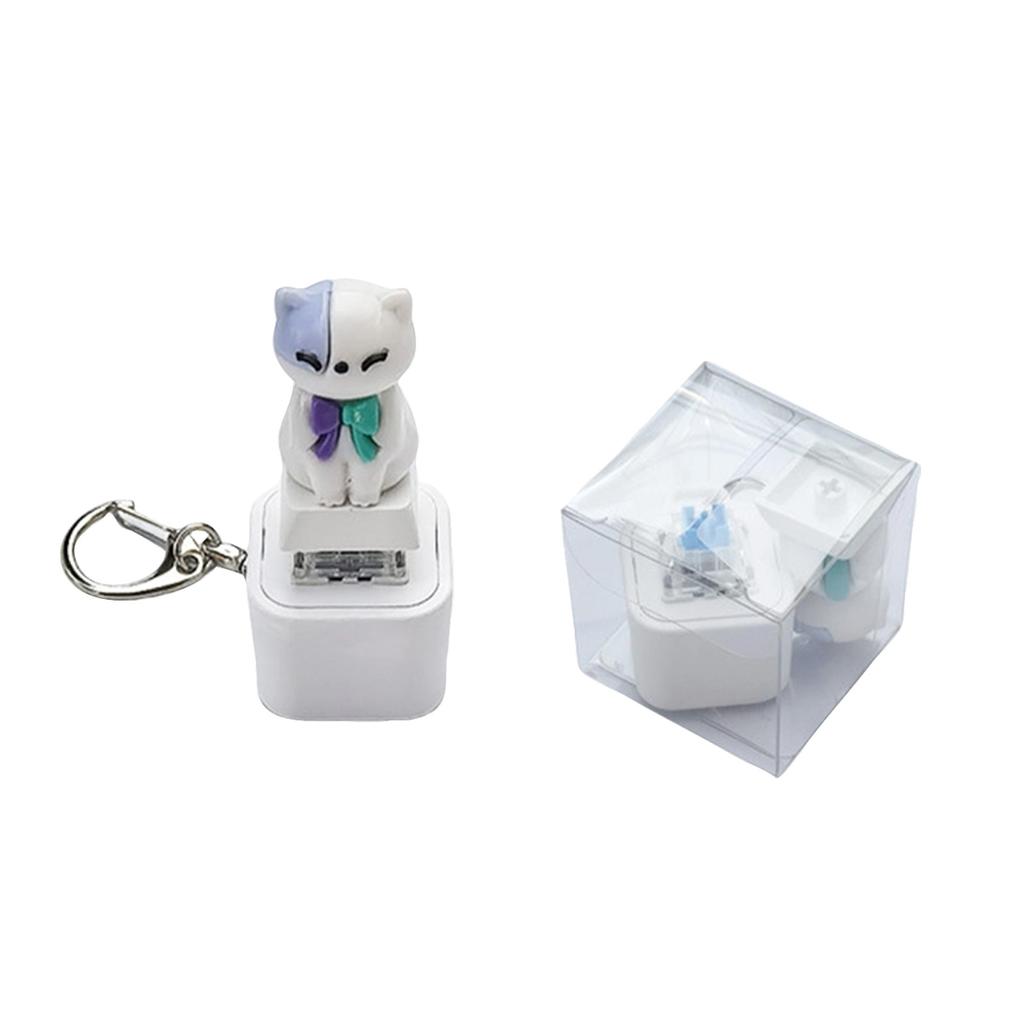 Decompression Key Keychain, Schoolbag Pendant, Sound-emitting And Light-emitting Key, Kneading Fun Pendant