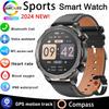 New GPS Track Smart Watch Men AMOLED HD Screen Outdoor Sports Fitness Heart Rate NFC IP68 Waterproof Bluetooth Call Smart Watch