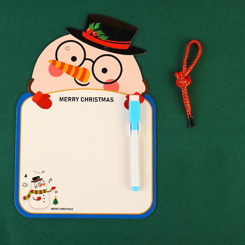 

Рождественский подарок для раннего образования, двухсторонняя доска для рисования граффити для детей, стираемая для начальной школы, доска для письма YLE240 M