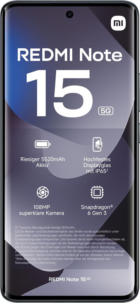 Смартфон Xiaomi Redmi Note 15 5G 128GB