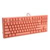 Daidai Computer Keyboard Wired Mechanical Red Shaft 87‑Keys STK130 for Game