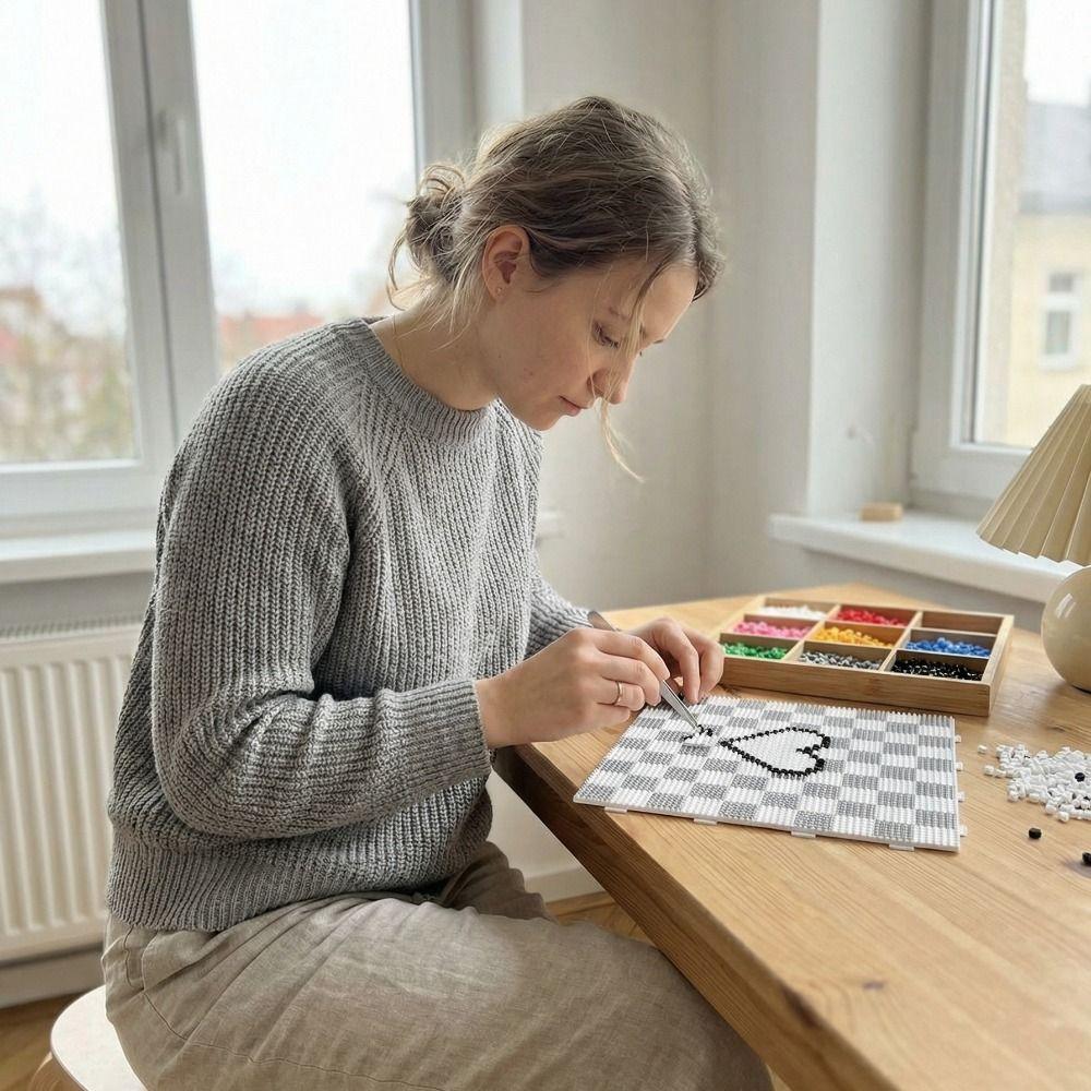 104x104 Pins Perler Beads Boards 2.6mm Beads Hama Beads Pegboards  Educational Toys