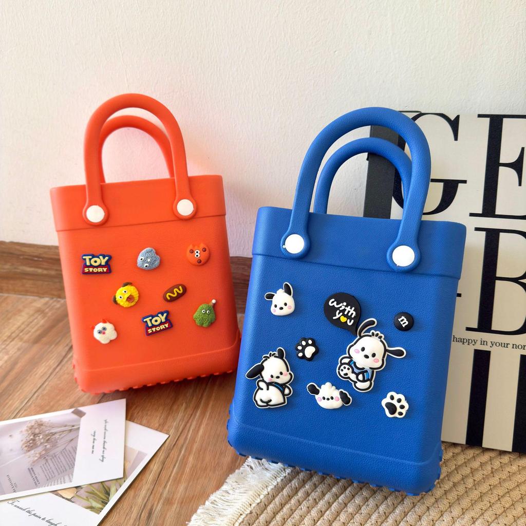 EVA Cartoon Waterproof Hole Bag: Summer DIY Mini Handbag