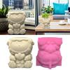 Succulent Planter Silicone Mold Cute Little Sheep Flower Pot Concrete Mold DIY Flower Vase Epoxy Resin Casting Tool