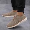 2025 Büyük Boy Erkek Günlük Ayakkabılar Kayışlı Loafer'lar Yaz File Ayakkabılar Uçan Örgü Ayakkabılar Erkek Loafer'ları