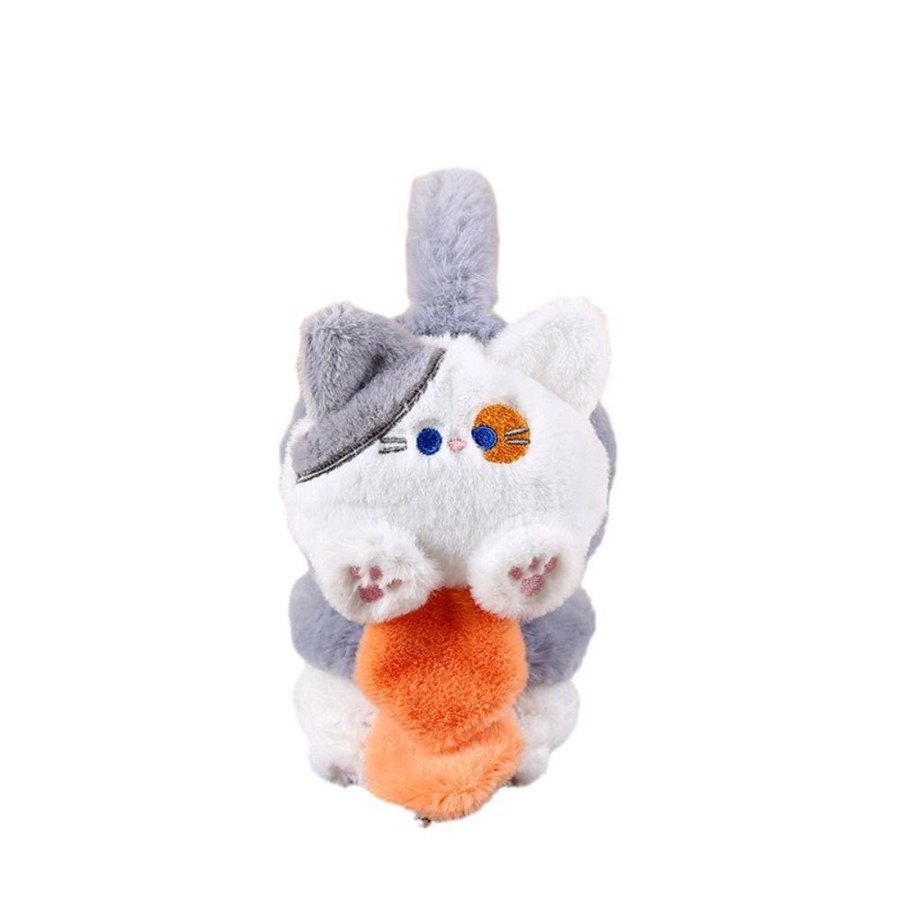 Thicken Siamese Cat Ear Cover Windproof Bear Claw Ear Cap Comfortable Kitty Plush Earmuffs  Skiing