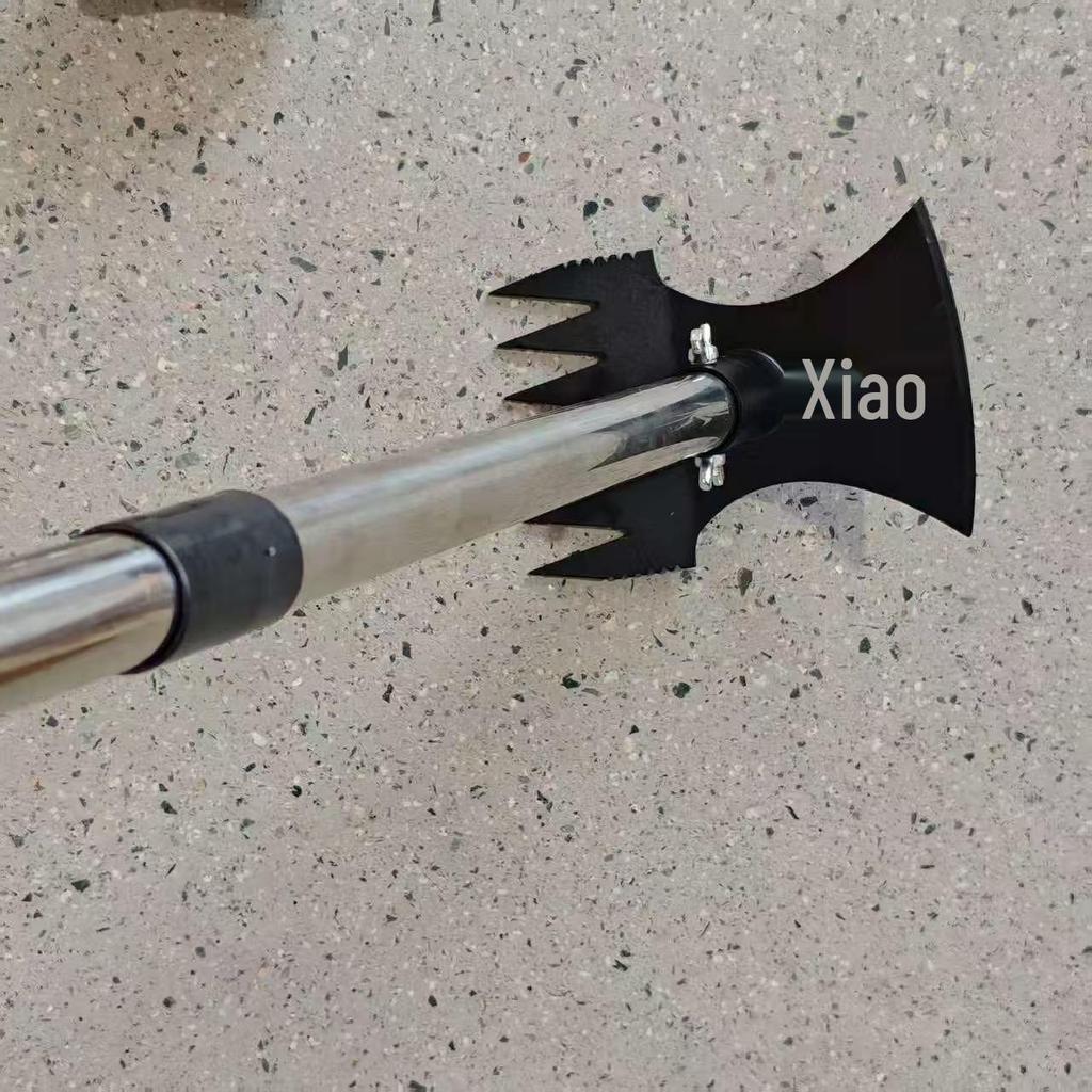 Dual-Use Detachable Weeding Rake for Gardens and Courtyards