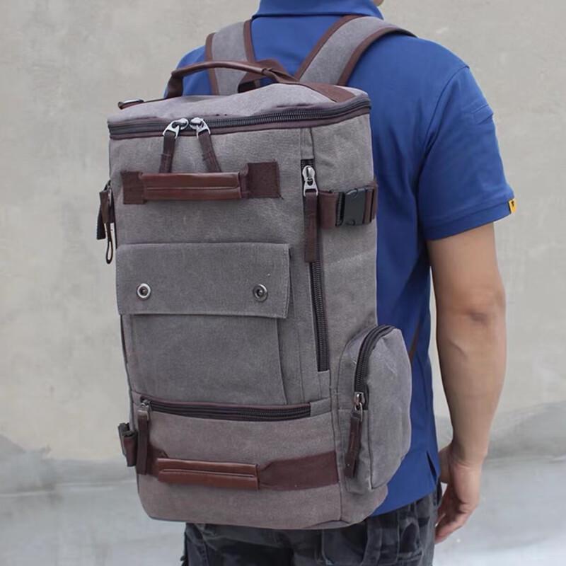 Zoyou Vintage Men's Large Capacity Backpack