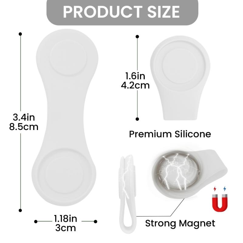 Golf Flexible Silicone Hat Clip Strong Magnetic Designs Ensures Secure Golf Marker Suitable for All Golf Hat Styles