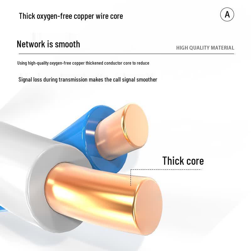 4-Core Oxygen-Free Copper Telephone Line