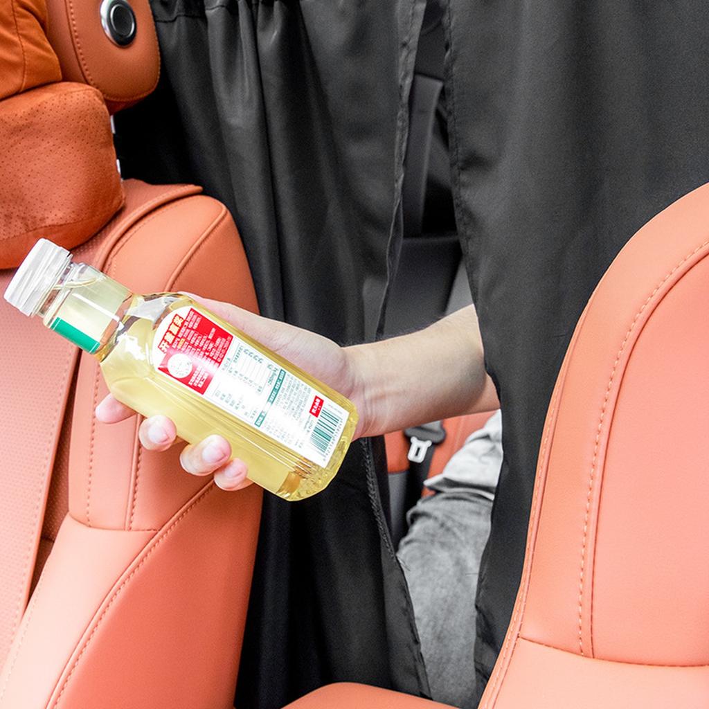 Set mit 3 Sichtschutzvorhängen für Auto, SUV, Van - Enthält 1 Trennvorhang für den Rücksitz & 2 Seitentrennvorhänge für Camping & Schlafen