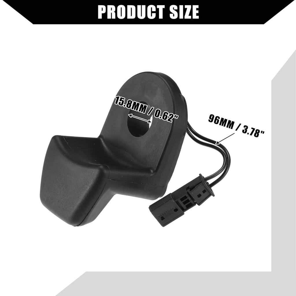 No.61319200673 Tailgate Window Control Switch for BMW 323i 325i 325xi / Rear Door Glass Lifter Micro Switch Button/Durable Plastic / 1 Pcs