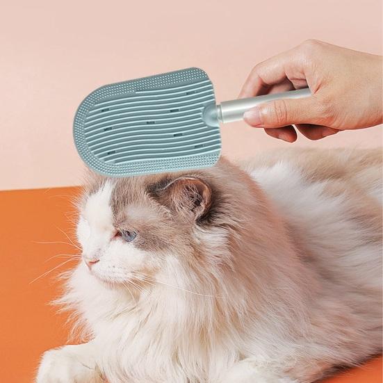 Kedi Dil Tarağı Karikatür Dondurma Kedi Dil Fırçası Evcil Hayvan Bakım Masaj Aleti Köpek Kedi Tavşan Tüy Alma