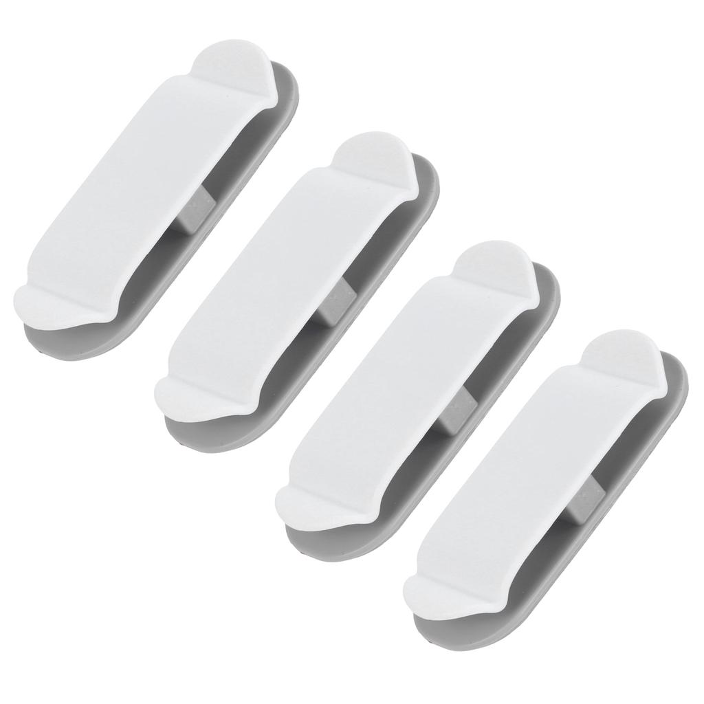 4Pcs Cable Holder Clips Multifunction Data Line Wire Wrapper Organizer for Home Office