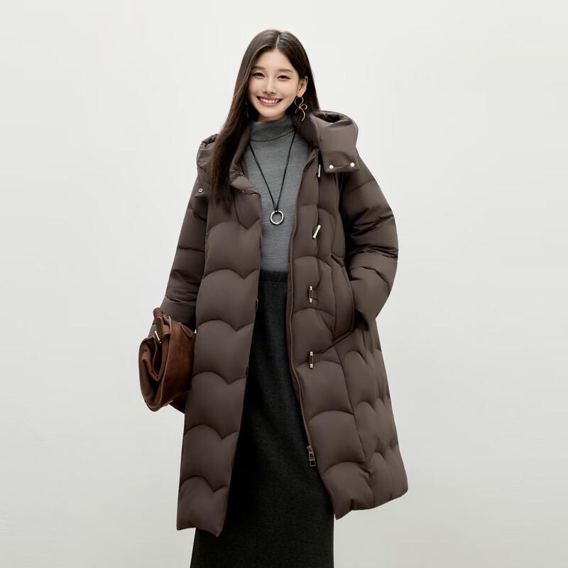 

Qiushui Yiren Hooded Duck Down Jacket L