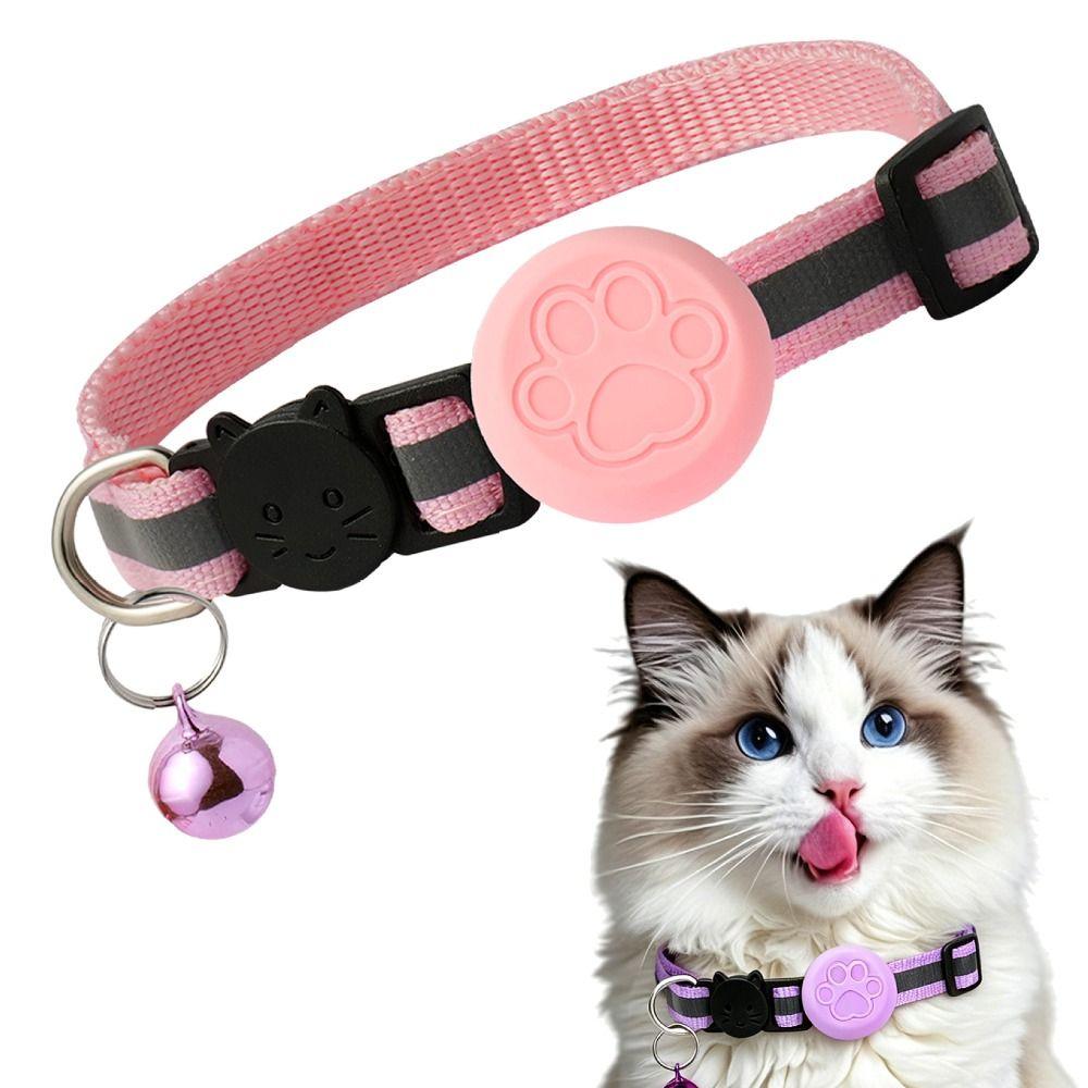 Adjustable Locator Holder Collar Puppy Collar for AirTag Pet Cat Tracker Accessories