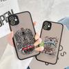 Reisen Weltreise Straßenmalerei Handyhülle Für iPhone 15 14 13 11 12 Pro Max 7 8 PLUS SE2 X XS XR Harte Matte Rückabdeckung
