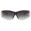 Superhot Eyewear 28761 Fashion 2023 Sun Glasses Oversized Rimless Shield Y2K Star Sunglasses
