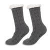 Unisex Non-slip Mid-calf Floor Socks: Thick Plus Velvet, Warm for Autumn/Winter