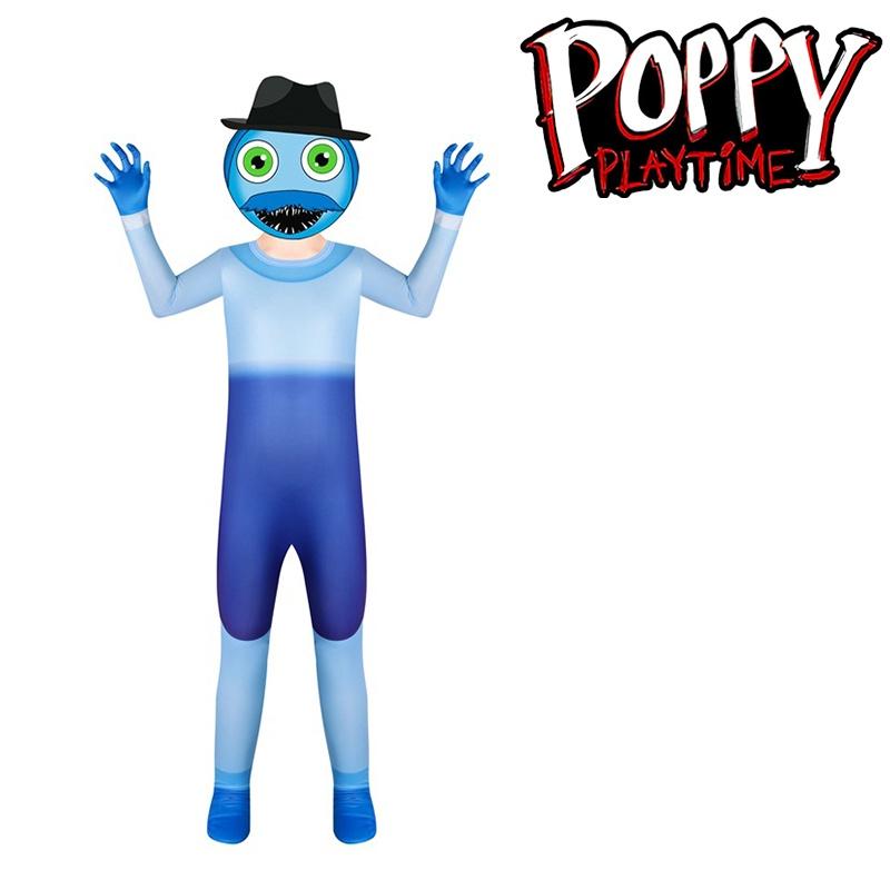 Poppy Playtime Huggy Wuggy Dad Cosplay Jumpsuits Mask Party Costume Outfits Perfect For Cosplay Parties And Halloween!