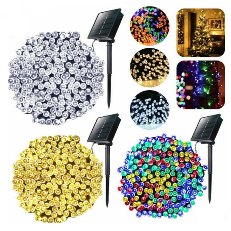 Bright And Energy-efficient Solar Fairy Lights For Outdoor Parties