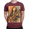 Jimmy Page painting Funny Graphic 100 Cotton TShirt Jimmy Page Tops Tees For Unisex