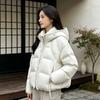 Hooded Short Down Jacket Women's New Winter Coat Duck Down Women's Winter Clothing Women's Down Pinghu