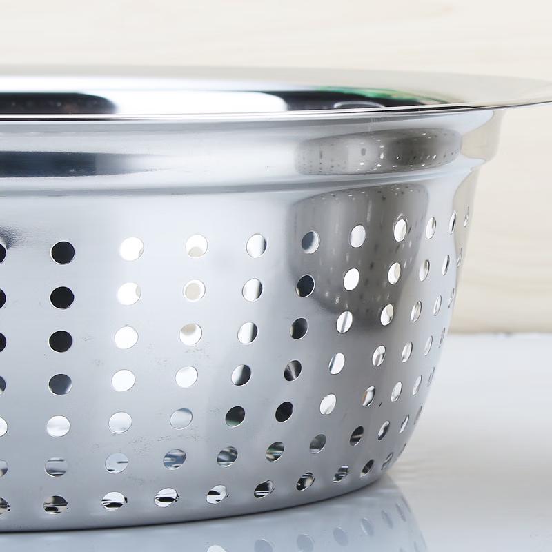 Stainless Steel Kitchen Colander & Drain Basket