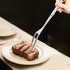 Stainless Steel Barbecue Fork Barbecue Fork Grilled Meat Fork Outdoor Barbecue Tools Telescopic Fork Fast Shipping