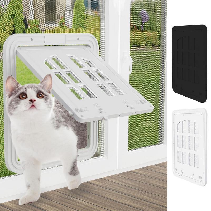 Köpek Kapısı Manyetik Kilitli İç Kapı Kapağı Kedi Pencere Kapısı Kedi Ekran Bariyeri Sürgülü Kapı Pencere Ekranları Köpek Kapısı Girişi İçin