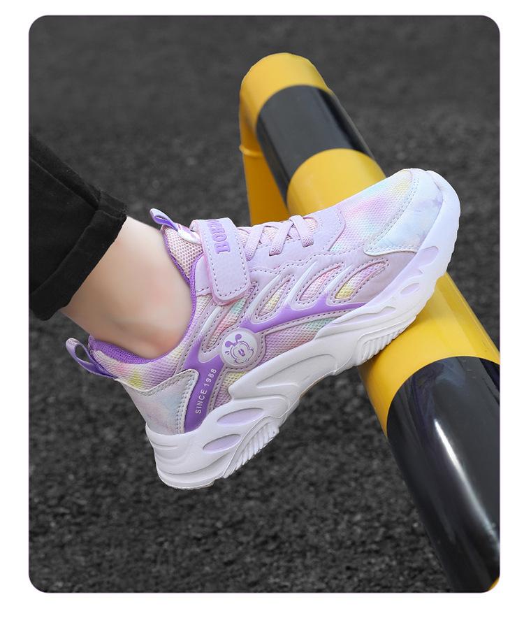 Babudou Boys' & Girls' Sports Shoes - Autumn/Winter 2025, Plus Velvet & Cotton, for Older Children.