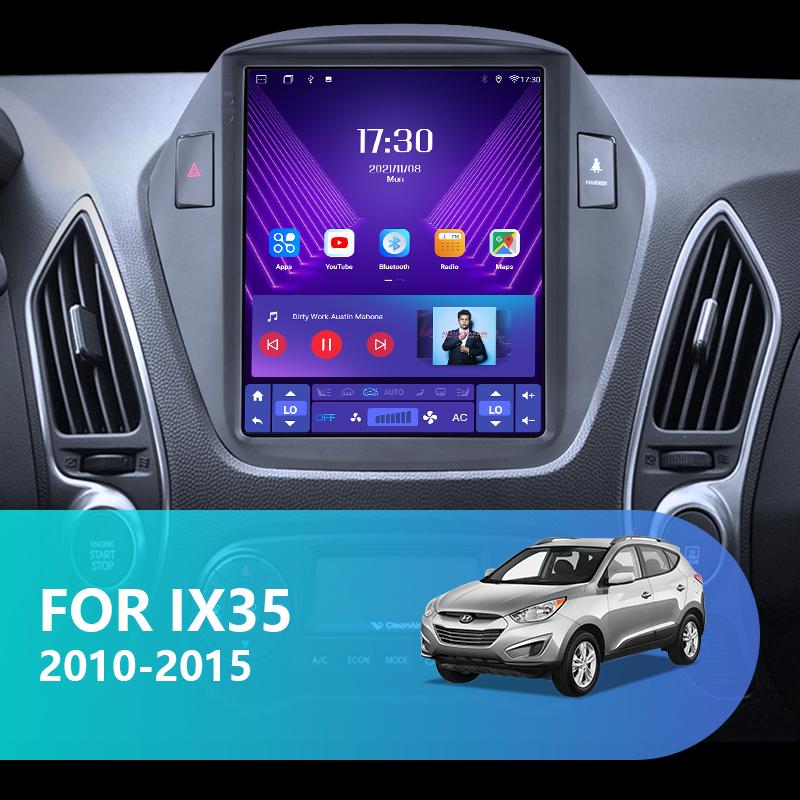 9.7" 2 Din Android 12 Car Radio For Hyundai Tucson 2 LM IX35 2009 - 2015 Multimedia Video Player GPS 4G Carplay Auto Stereo RDS