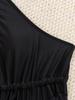 2025 New European & American Starfish Mesh Halter Neck One-Piece Swimsuit for Women