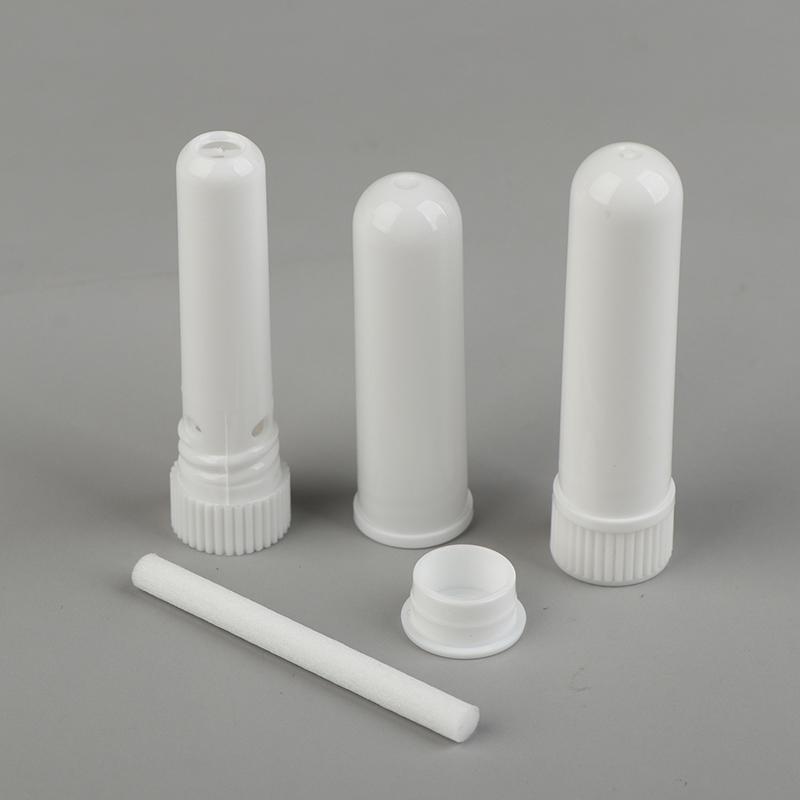 10Pcs Essential Oil Blank Inhaler Tubes Comes Inhaler Stick With Cotton Wicks, Refillable, Dropper