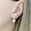 Silver Earrings with Natural Pearls (2084136)