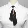 Detachable Necktie Pre-tied Bowknot Brooches Elegant Necktie Shirt Collar Pin  Jewelry Accessories