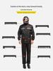 Men's and Women's Reflective Waterproof Raincoat and Pants Set for Riding and Takeaway