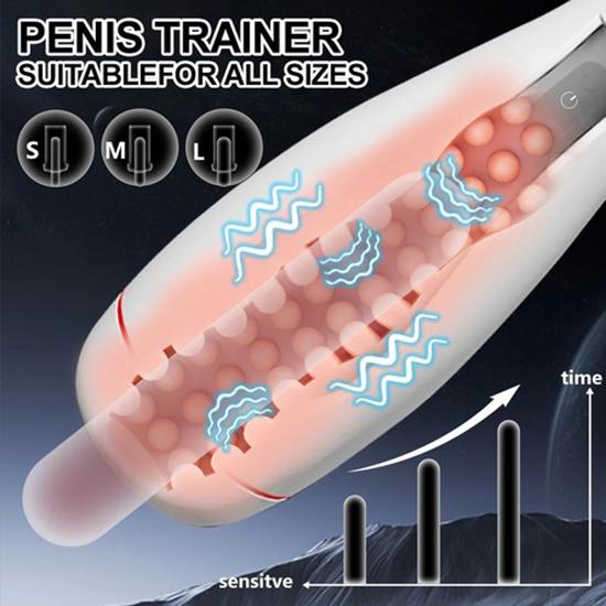 Vibrating Male Masturbator Stroker Cup Cock Stimulator Penis Massager Sex Toys for Men