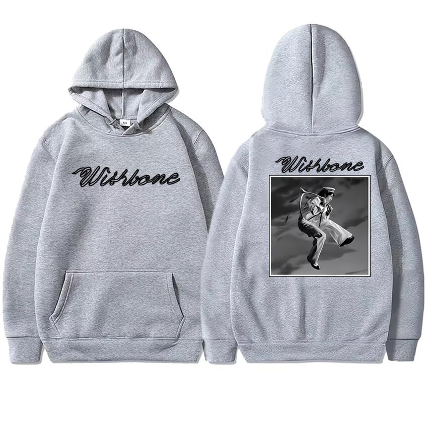 

Новый альбом Wishbone Conan Gray 2025 Толстовки с двухсторонним принтом Осень Зима Мужские женские винтажный пуловер Унисекс Флисовая толстовка M