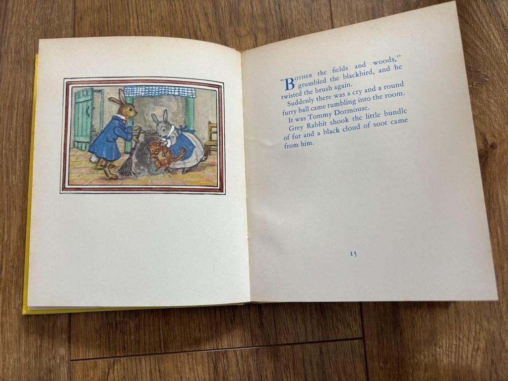 [USED] Vintage British children's book: Little Grey Rabbit