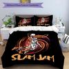 3pcs Duvet Cover Set (1*Duvet Cover + 2*Pillowcase, Without Core), SLAM DUNK Print Bedding Set, Bedroom Decor, All‑Season, Birthday Gift