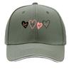 Playful Abstract Heart Outline Icons Sandwich Baseball Cap Sun Cap Outdoor Workouts Hat