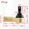 M12 Steering Tie Rod End Kit Ball Joints Fit For Yamaha ATV GRIZZLY 450 4x4 KODIAK 400 4x4 Auto ATV UTV PARTSc