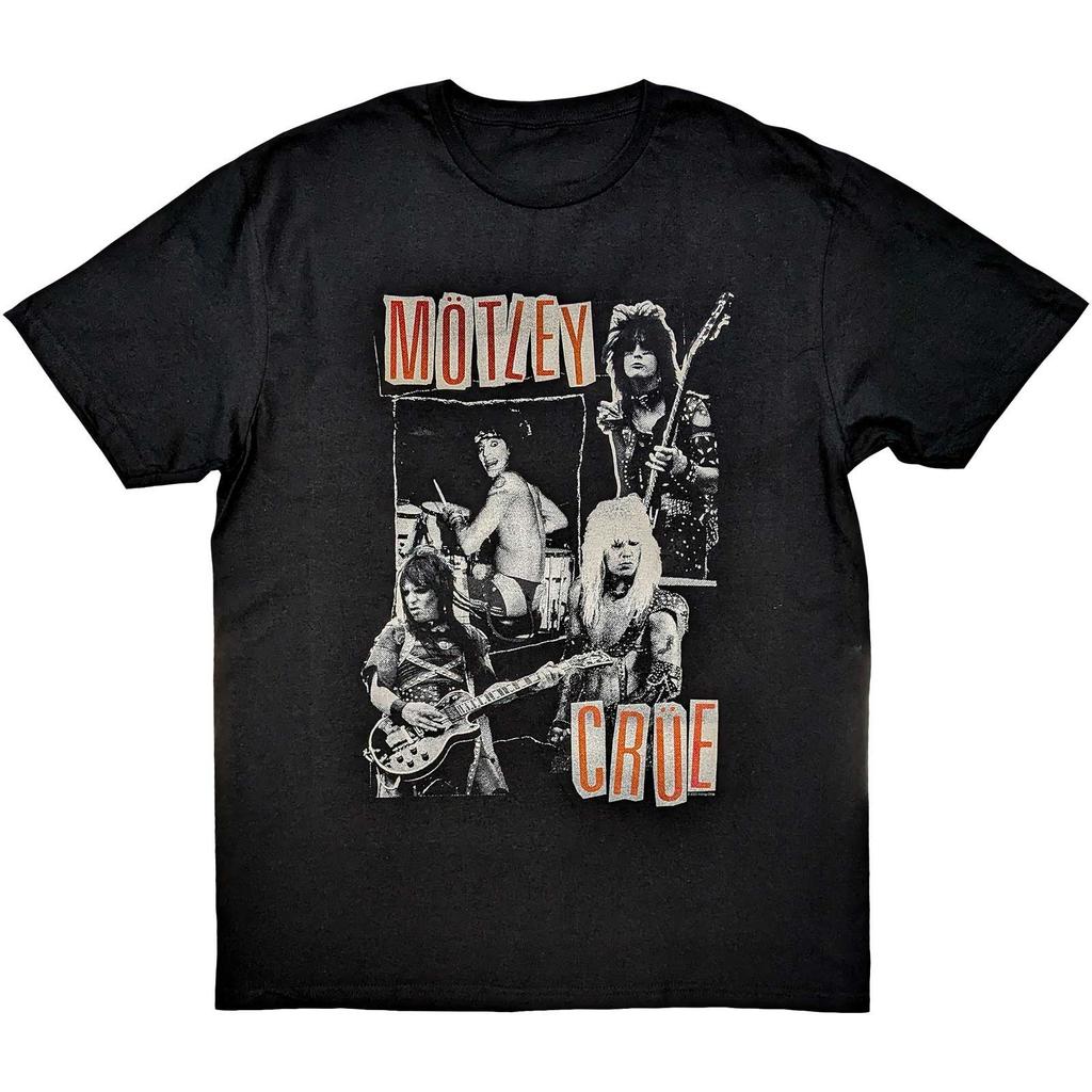 Sommer Seltener Motley Cruer Grafik Polyester T-Shirt Unisex Sommer Kurzarm Modemarke T-Shirt Luxus Lässig Vintage T-Shirts