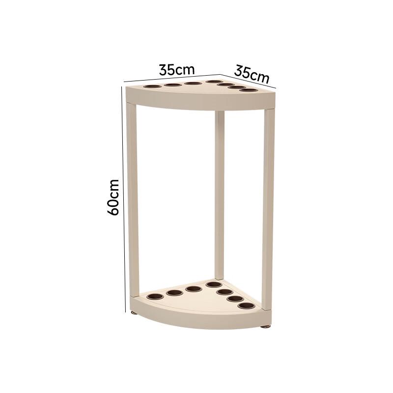 7-Hole Triangular Billiard Cue Rack