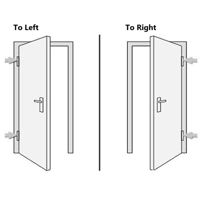 VidaXL Porte d'entrée Blanc 108x208 cm