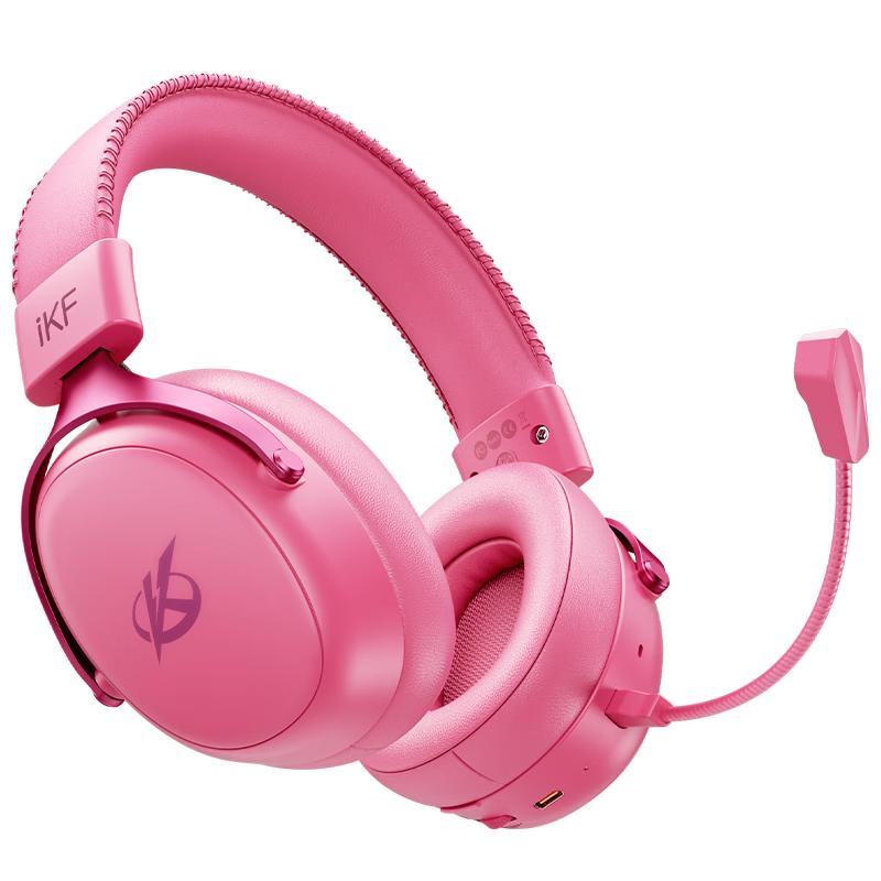 iKF V11 Pro 2.0 Wireless 4-Mode Gaming Headset with Visual Receiver