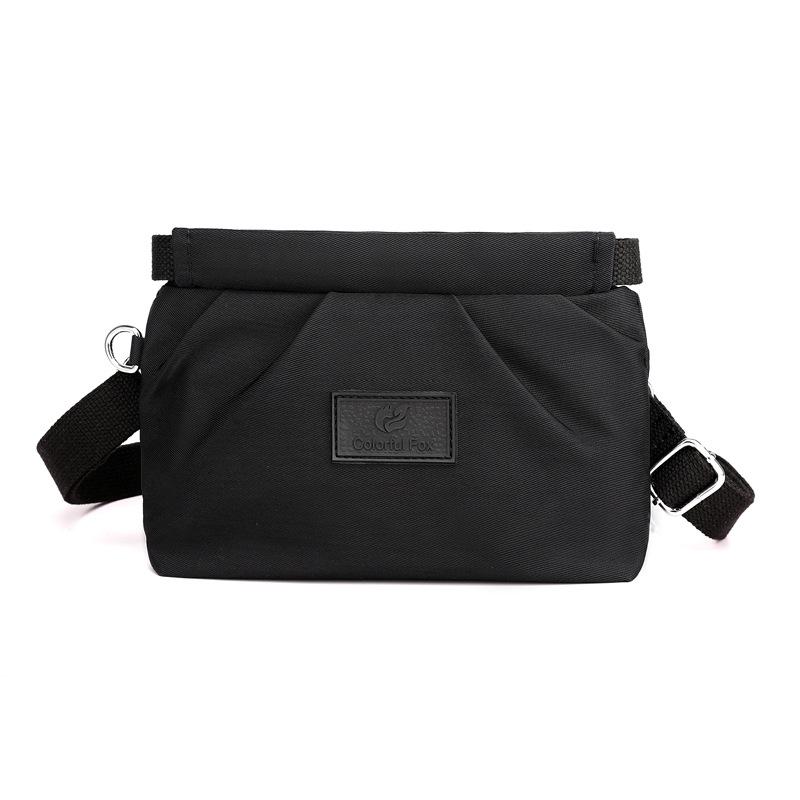 

New women s bag fashion messenger bag women s anti-splashing nylon shoulder bag casual versatile women s bag чорний