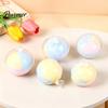 High Elasticity Stress Ball Wax Cracking Squeeze Toy, Rainbow Gradient Fidget Sensory Toy Relief Crispy with Protective Cover, Party Favors