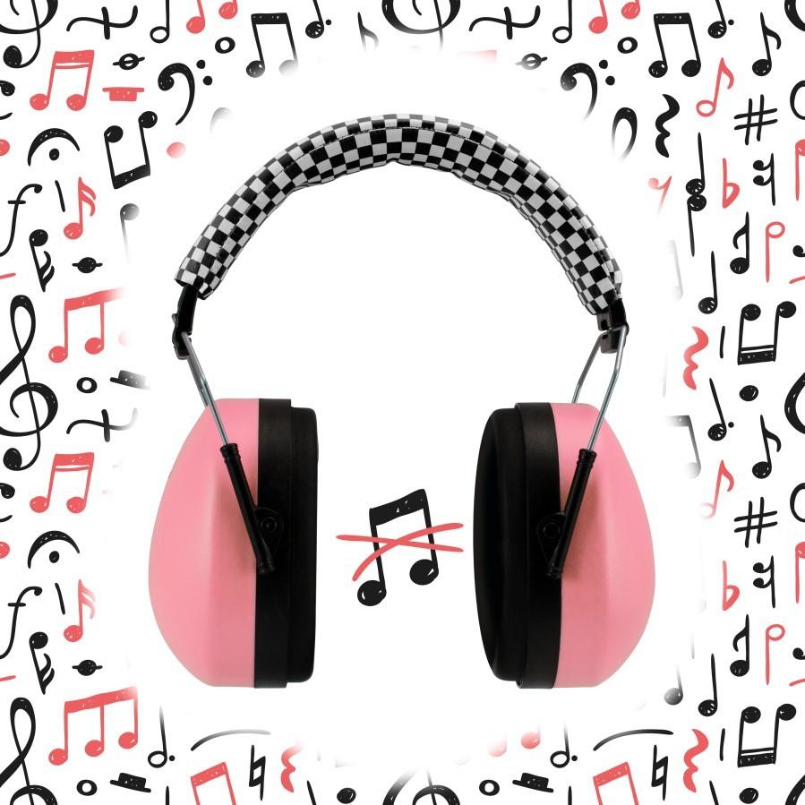 Hearing Protection for Babies and Toddlers - Pink Alecto BV-71RE, Alecto